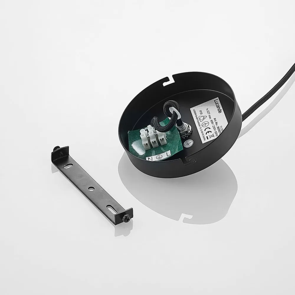 Lucande Dustian pendellampe, glasskule| Pendellamper