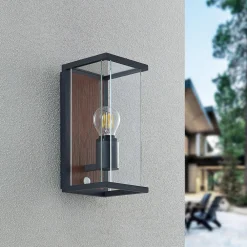 Lucande Elwin vegglampe, 1 lyskilde, sensor Online