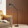 Lucande gulvlampe Silka, høyde 173 cm, svart, metall New