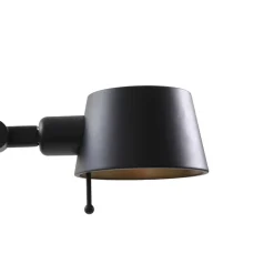 Lucande gulvlampe Silka, høyde 173 cm, svart, metall New