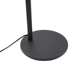 Lucande gulvlampe Silka, høyde 173 cm, svart, metall New