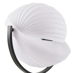 Lucande Helva gulvlampe, 150 cm, hvit/svart, svingbar Clearance