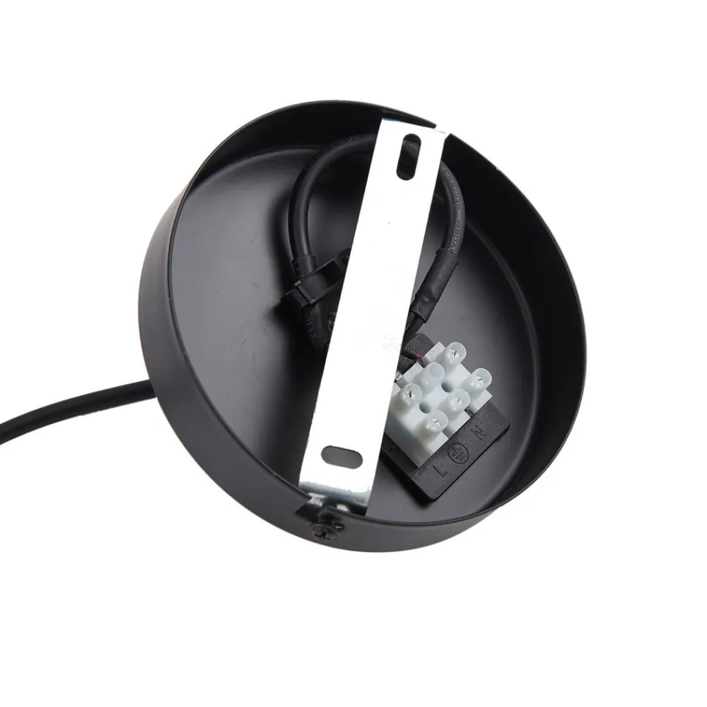 Lucande hengelampe Rasmina, bambus, Ø 50 cm, 1 lyskilde| Pendellamper