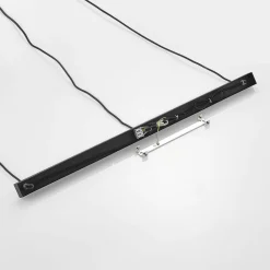 Lucande hengelampe Wilja, rav, glass, 111 cm, 3 lyskilder, E27| Pendellamper