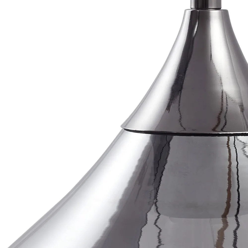 Lucande Jarven hengelampe, 5 lyskilder, svart, glass| Pendellamper