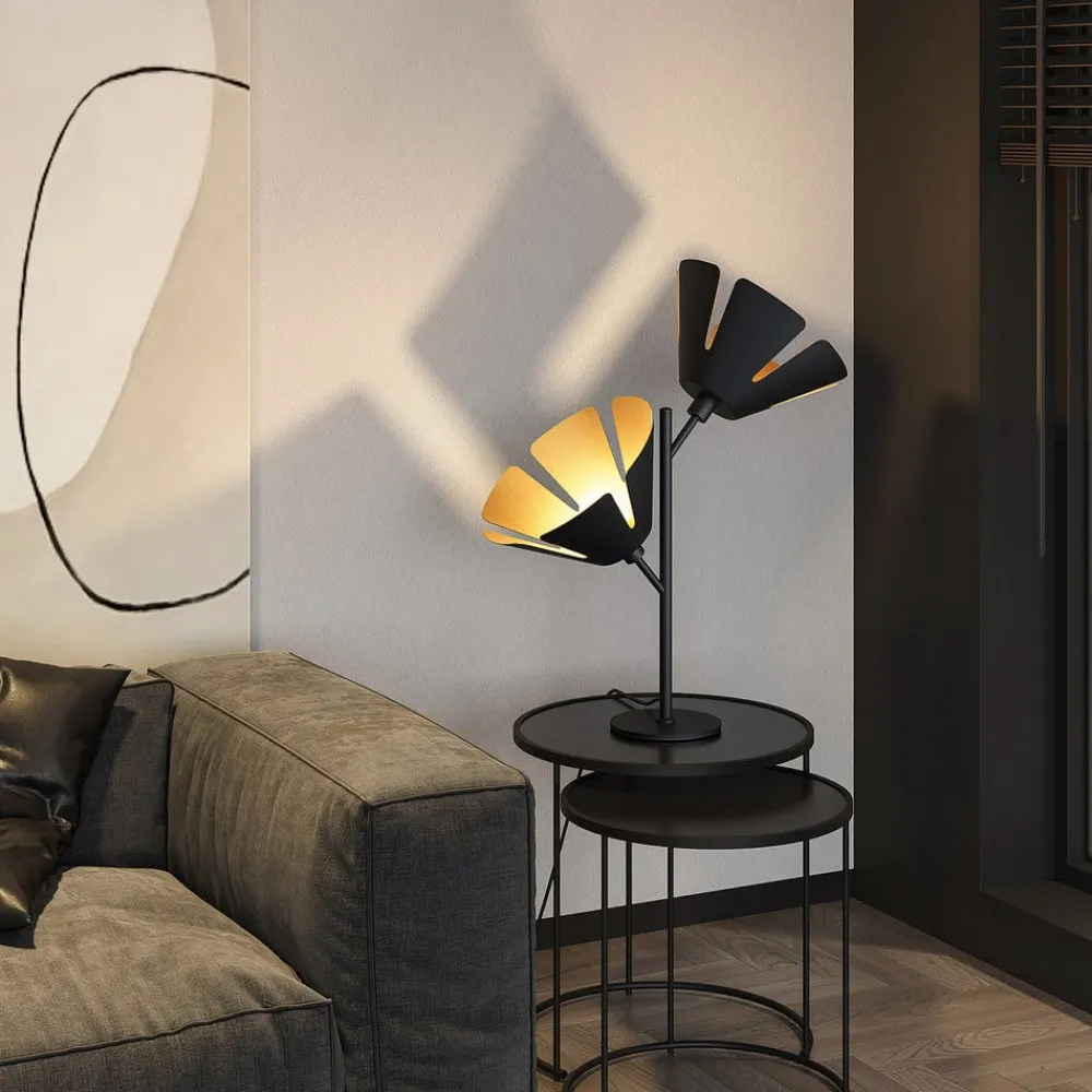 Lucande Jemmily bordlampe, 2 lyskilder| Bordlamper