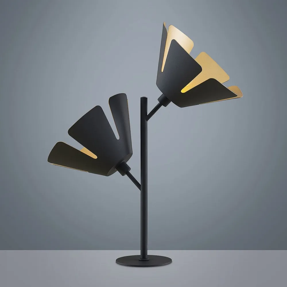 Lucande Jemmily bordlampe, 2 lyskilder| Bordlamper