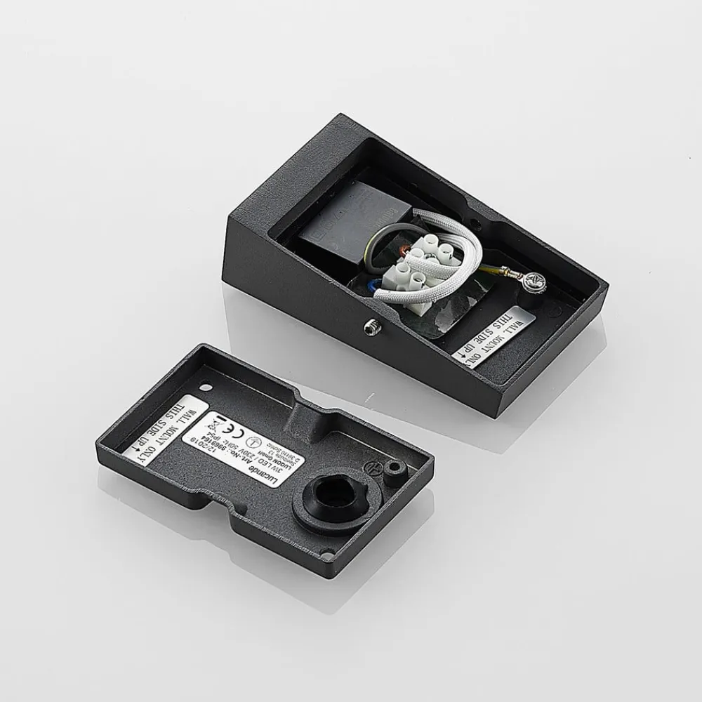 Lucande Kyle utendørs LED-vegglampe, IP54| Kommersiell Utebelysning|Led-Utendørs