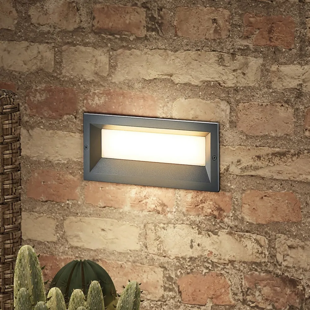 Lucande Lachlain LED-innfellingslampe for utebruk| Kommersiell Utebelysning|Led-Utendørs