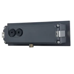 Lucande LED innfelt vegglampe Loya, 23 x 8 cm, grå, IP54 Best