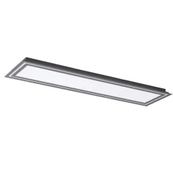 Lucande LED taklampe Leicy, svart, 124 cm, RGB, CCT| Butikkbelysning|Design- Og Hotellbelysning