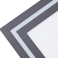 Lucande LED taklampe Leicy, svart, 124 cm, RGB, CCT| Butikkbelysning|Design- Og Hotellbelysning