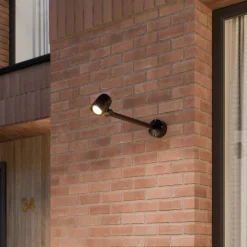 Lucande LED utendørs spotlight Beatrix, 58 cm, antrasitt, aluminium| Kommersiell Utebelysning|Led-Utendørs