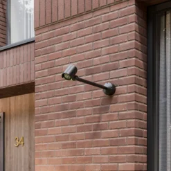 Lucande LED utendørs spotlight Beatrix, 58 cm, antrasitt, aluminium| Kommersiell Utebelysning|Led-Utendørs