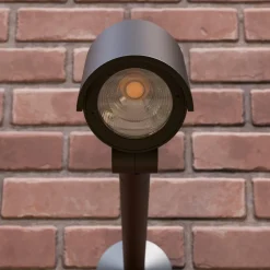 Lucande LED utendørs spotlight Beatrix, 58 cm, antrasitt, aluminium| Kommersiell Utebelysning|Led-Utendørs