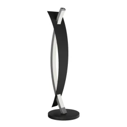 Lucande LED-bordlampe Marija, svart, dimbar, 62 cm