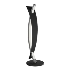 Lucande LED-bordlampe Marija, svart, dimbar, 62 cm