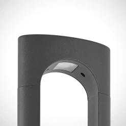 Lucande LED-gatelampe Fenti, 90 cm, antrasitt, aluminium Sale
