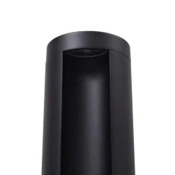 Lucande LED-gatelampe Raiku, svart, aluminium, 65 cm| Kommersiell Utebelysning|Gatebelysning, Pullert Belysning