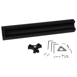 Lucande LED-gatelampe Raiku, svart, aluminium, 65 cm| Kommersiell Utebelysning|Gatebelysning, Pullert Belysning