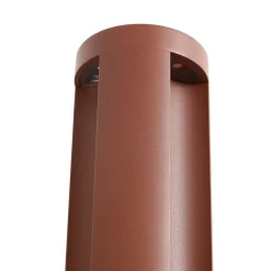 Lucande LED-gatelampe Raiku, rustfarget, aluminium, 65 cm| Kommersiell Utebelysning|Led-Utendørs