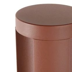 Lucande LED-gatelampe Raiku, rustfarget, aluminium, 65 cm| Kommersiell Utebelysning|Led-Utendørs