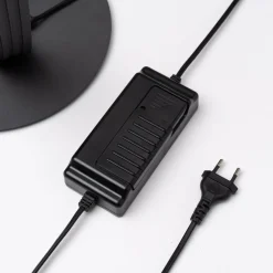 Lucande LED-gulvlampe Bronwyn, 122 cm, antrasitt, aluminium| Gulvlamper