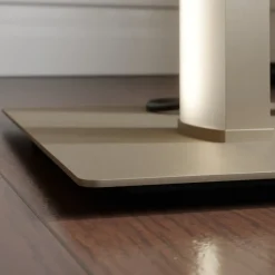 Lucande LED-gulvlampe Mairia, sølv, bølgeformet| Led-Innendørs|Gulvlamper