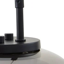 Lucande LED-hengelampe Dain, 3 lyskilder, røykgrå, glass| Led-Innendørs