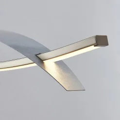 Lucande LED-hengelampe Marija, 91 cm, sølv, dimbar Sale