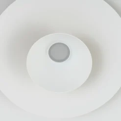 Lucande LED-pendellampe Livie, beige, aluminium, Ø 50 cm Discount