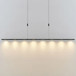 Lucande LED-pendellampe Stakato, 180 cm, 8 lyskilder, dimbar Sale
