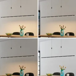 Lucande LED-pendellampe Stakato, 180 cm, 8 lyskilder, dimbar Sale