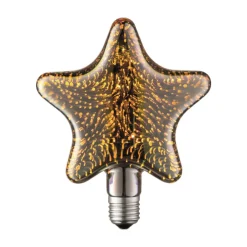 Lucande LED-pære E27 stjerne 4W 3D-fyrverkeri Hot
