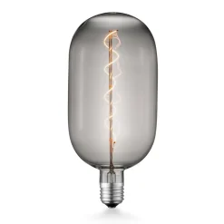 Lucande LED-pære E27 T140 4 W 1 800 K dimbar røyk| E27 Pærer|Dimbar Led-Pære