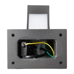 Lucande LED-sokkellampe Lennik, 60 cm, antrasitt, metall| Kommersiell Utebelysning|Led-Utendørs