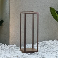 Lucande LED-sokkellampe Thorvid, høyde 50 cm, svart Online