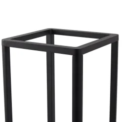 Lucande LED-sokkellampe Thorvid, høyde 50 cm, svart Online