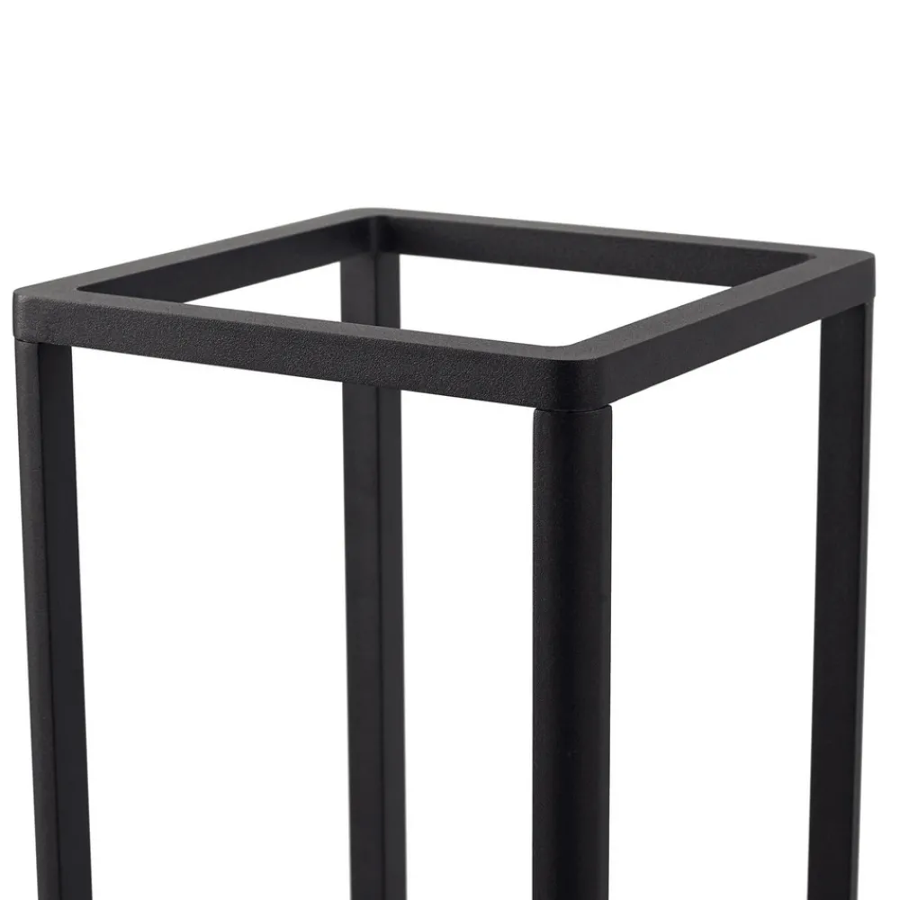 Lucande LED-sokkellampe Thorvid, høyde 50 cm, svart Online