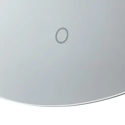 Lucande LED-speil Celestiel, oval, oppvarmbar, CCT, 80 cm| Møbel Og Interiør