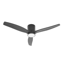 Lucande LED-takvifte Sorin, svart, DC, stillegående, IP44| Takvifter|Moderne Takvifter