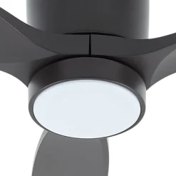 Lucande LED-takvifte Sorin, svart, DC, stillegående, IP44| Takvifter|Moderne Takvifter