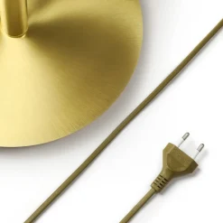 Lucande LED-uplight Anniki, messing| Gulvlamper