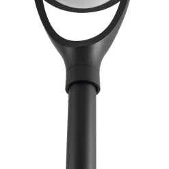 Lucande LED-utelampe Filor, svart, aluminium, 250 cm| Kommersiell Utebelysning|Led-Utendørs