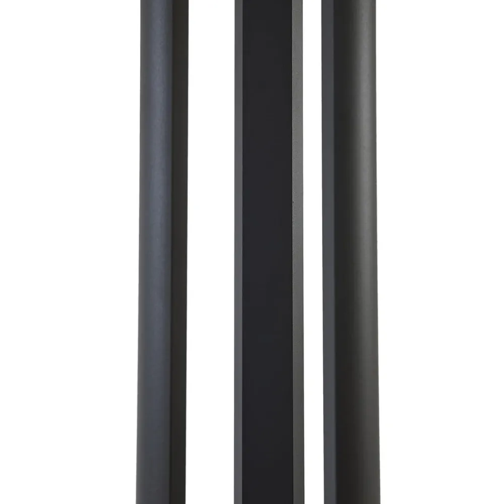 Lucande LED-utelampe Pirron, 230 cm, antrasitt, IP65| Lyktestolper