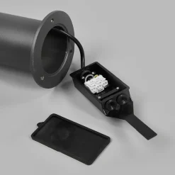 Lucande LED-utelampe Sidny, 220 cm, antrasitt, IP54 Hot