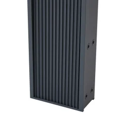 Lucande LED-utelampe Tavion, 230 cm, antrasitt, IP65 Best