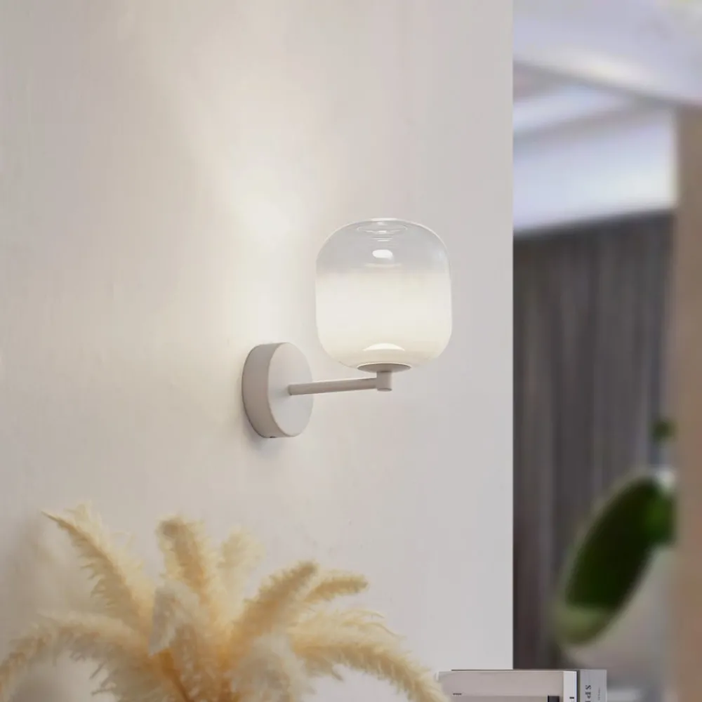 Lucande LED-vegglampe Avelina, hvit| Vegglamper