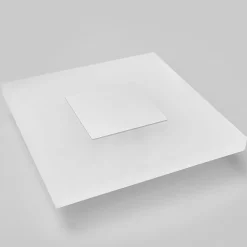 Lucande LED-vegglampe Berlind, 26 cm, hvit, glass, metall Outlet