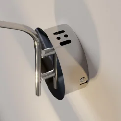 Lucande LED-vegglampe Hayley, kromfarget, glass, høyde 34 cm Hot